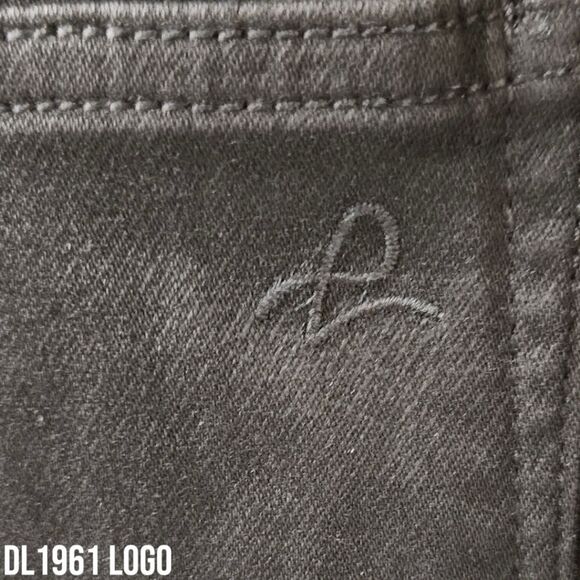 DL1961 Emile black Straight Ultimate knit Ultra High- Rise Vintage 31" Jeans - Picture 9 of 16